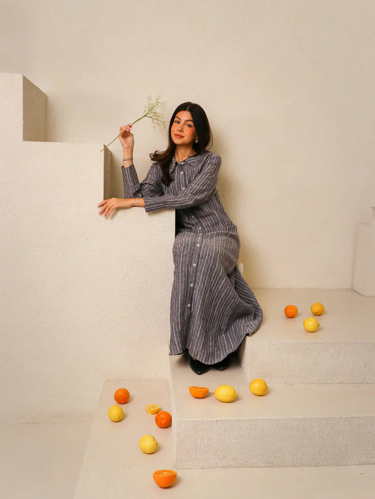 Cypress Linen Shirt Dress